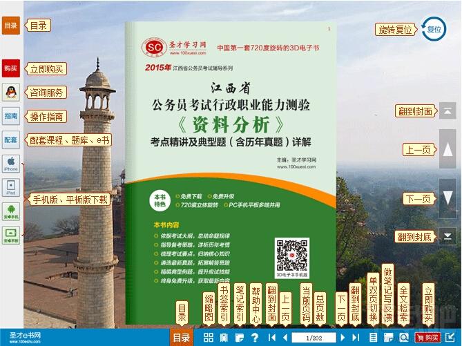 圣才2015年江西省公务员考试行政职业能力测验资料分析考点精讲及典型题,江西省公务员考试行政职业能力测验,江西省公务员考试题库,公务员考试资料分析考点